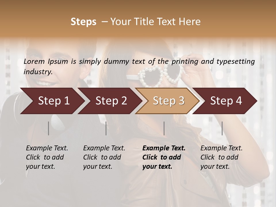 Adult Emotion Active PowerPoint Template