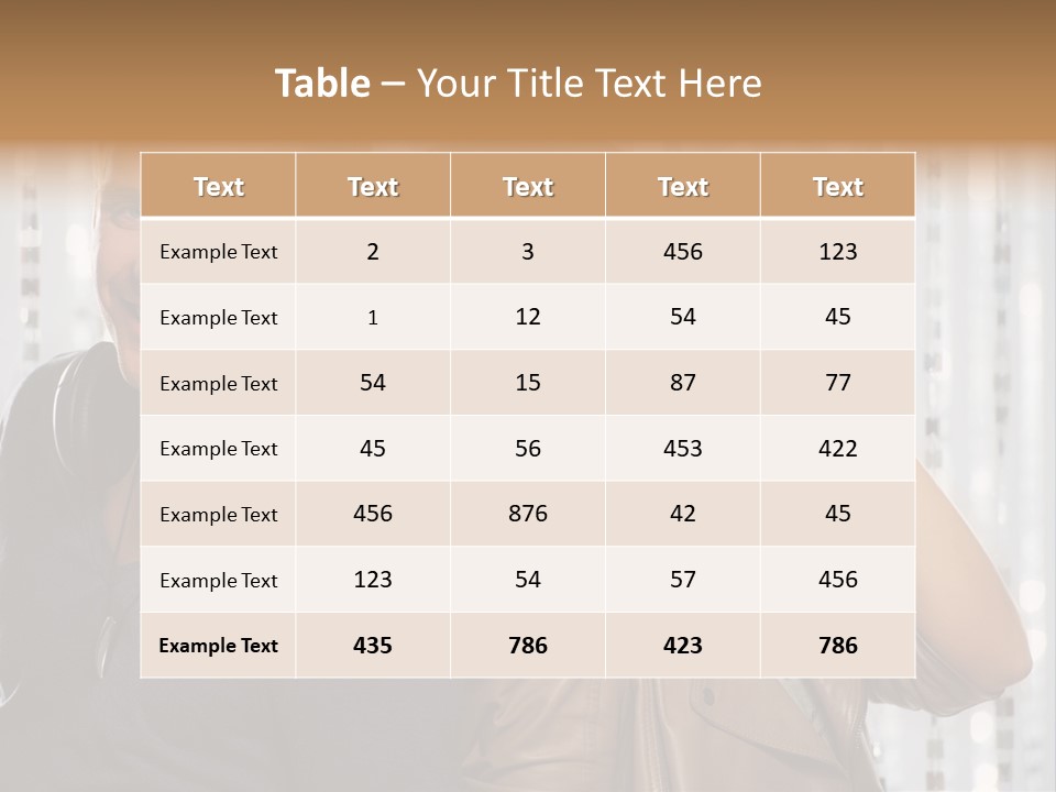 Adult Emotion Active PowerPoint Template