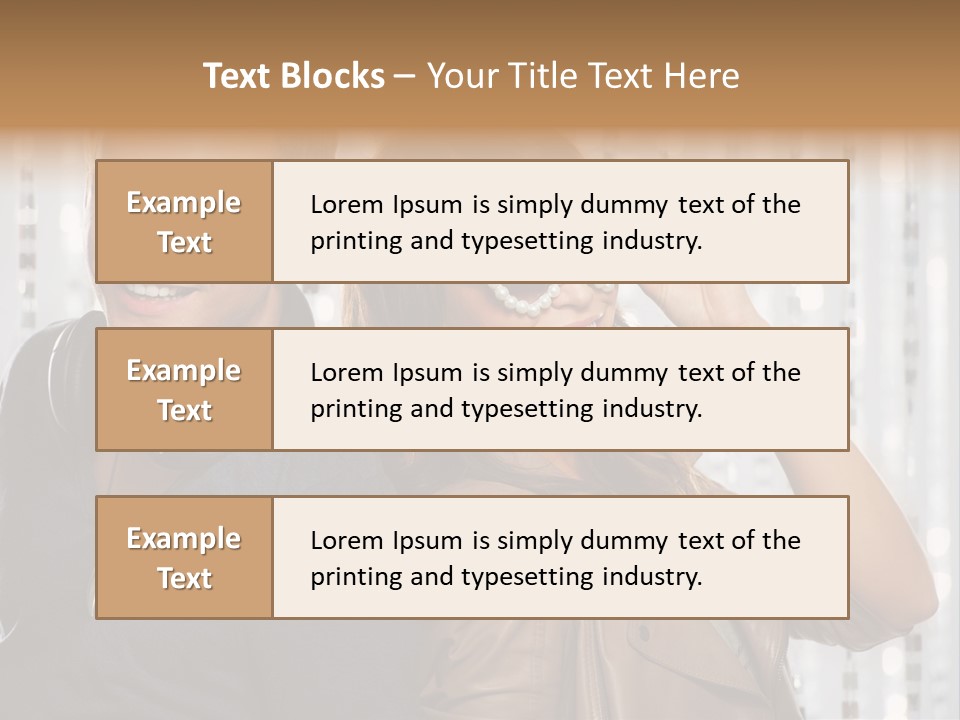 Adult Emotion Active PowerPoint Template
