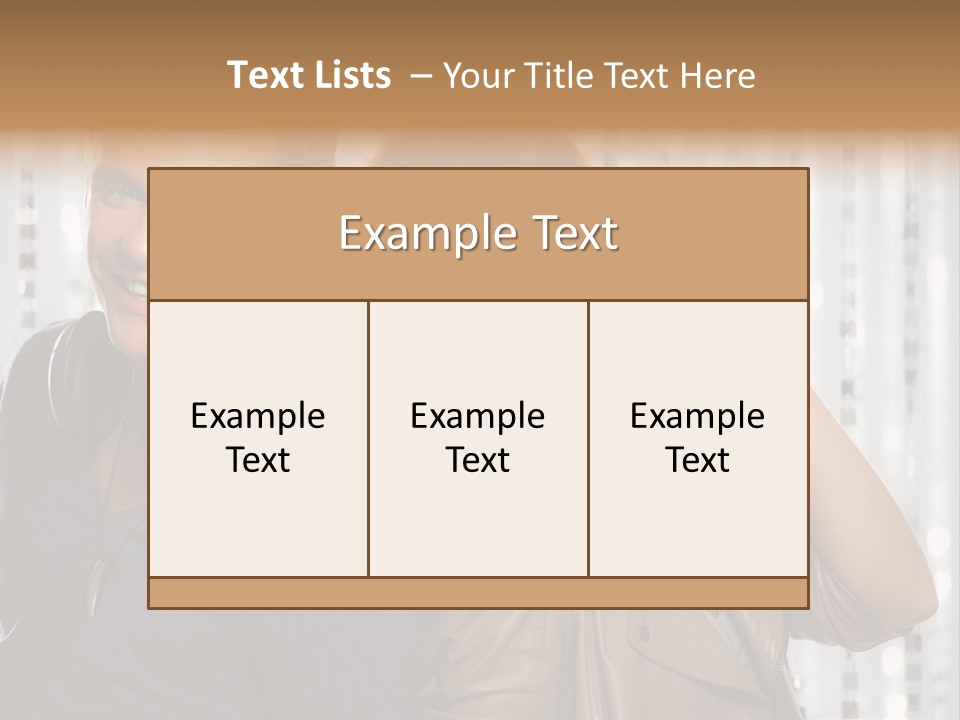 Adult Emotion Active PowerPoint Template