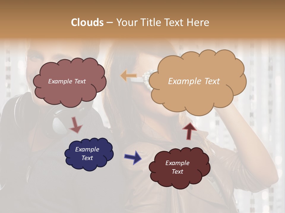 Adult Emotion Active PowerPoint Template