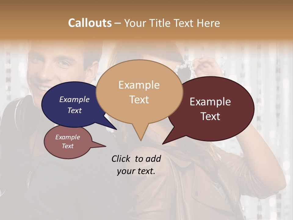 Adult Emotion Active PowerPoint Template