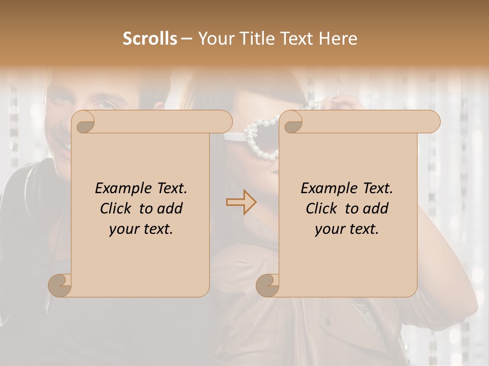 Adult Emotion Active PowerPoint Template