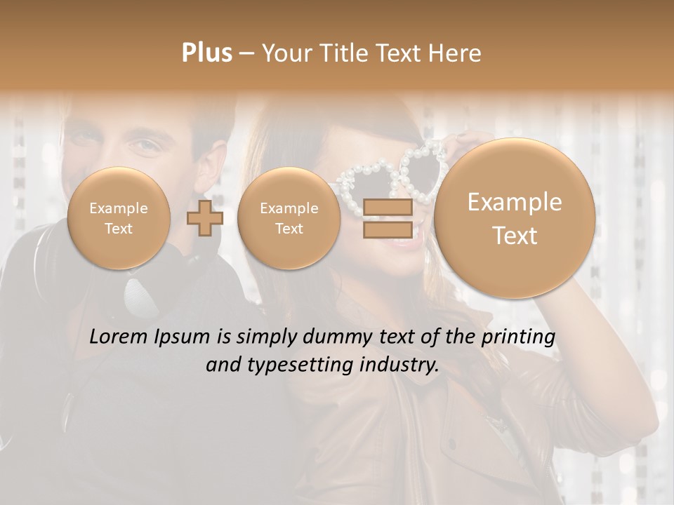 Adult Emotion Active PowerPoint Template