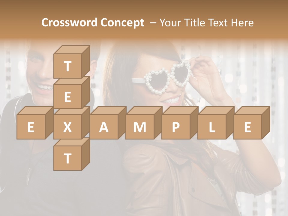 Adult Emotion Active PowerPoint Template