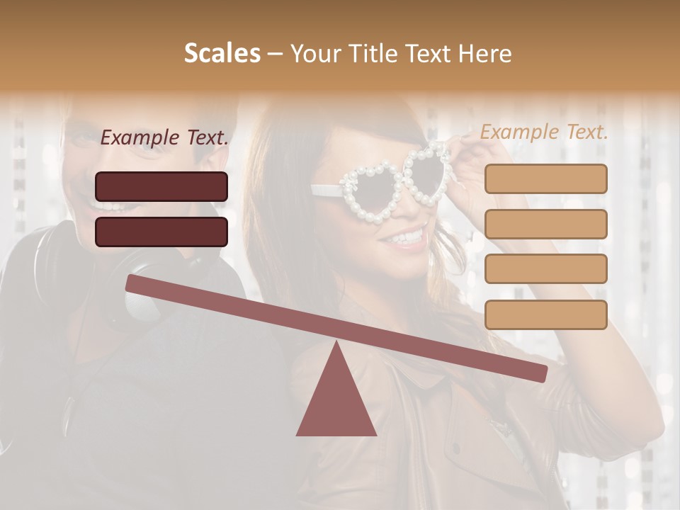 Adult Emotion Active PowerPoint Template