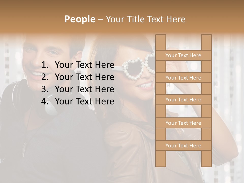 Adult Emotion Active PowerPoint Template