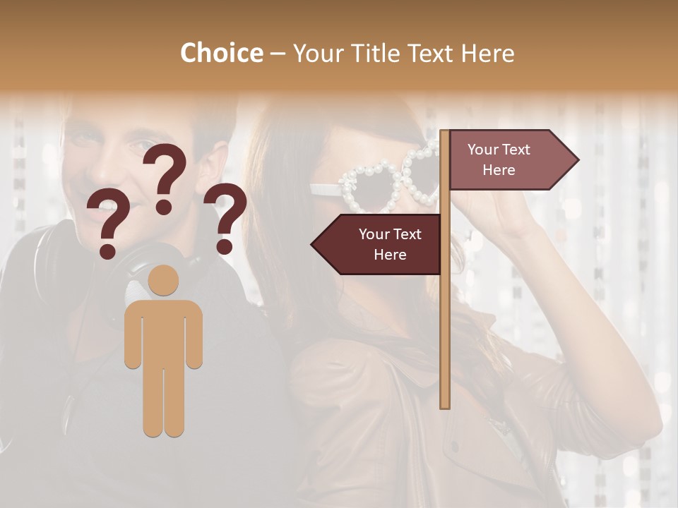 Adult Emotion Active PowerPoint Template