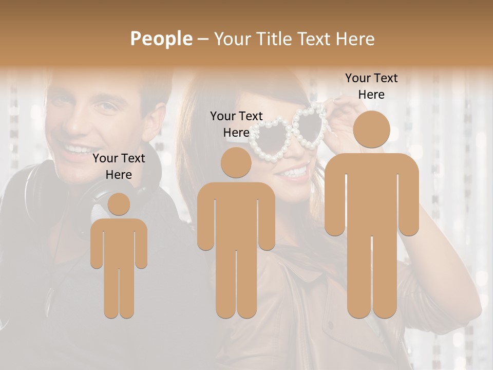 Adult Emotion Active PowerPoint Template