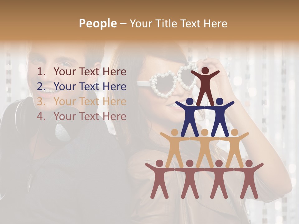 Adult Emotion Active PowerPoint Template