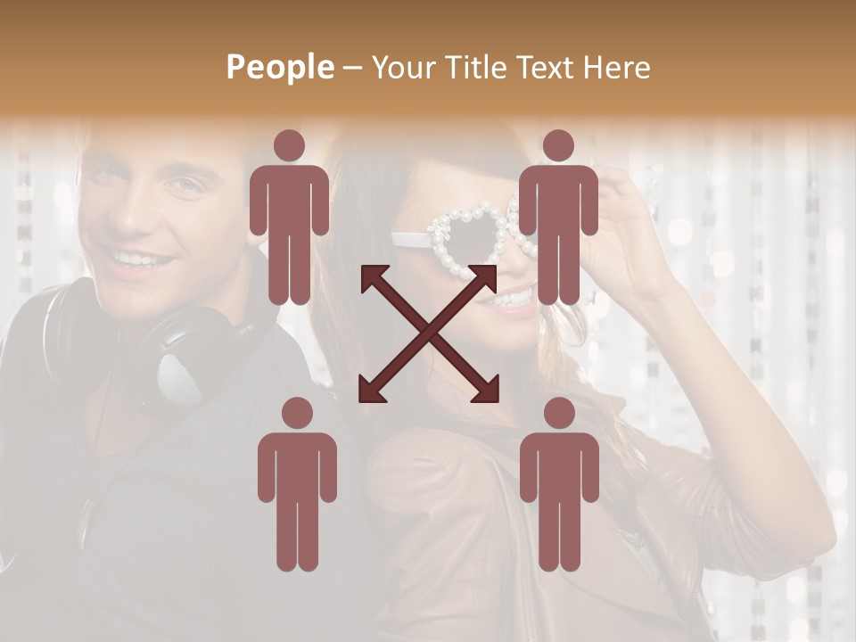 Adult Emotion Active PowerPoint Template