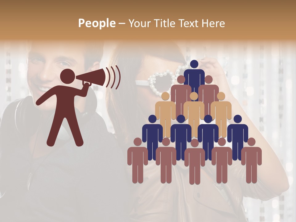 Adult Emotion Active PowerPoint Template