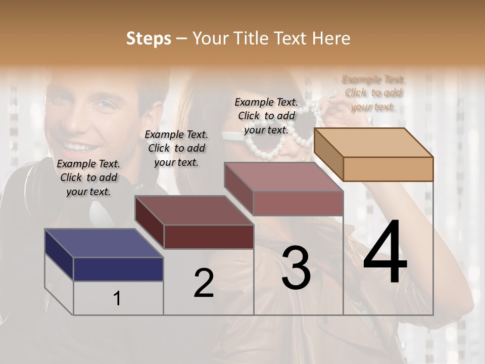 Adult Emotion Active PowerPoint Template
