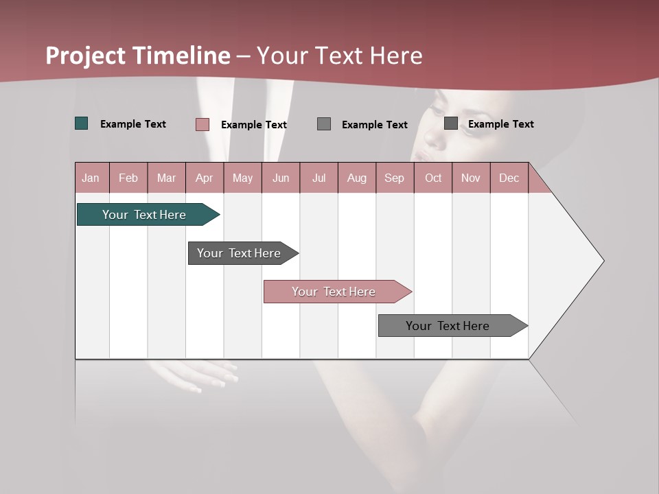 Two Couple Hugging PowerPoint Template
