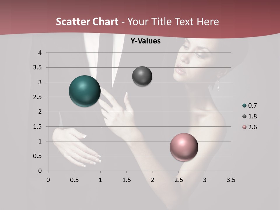 Two Couple Hugging PowerPoint Template