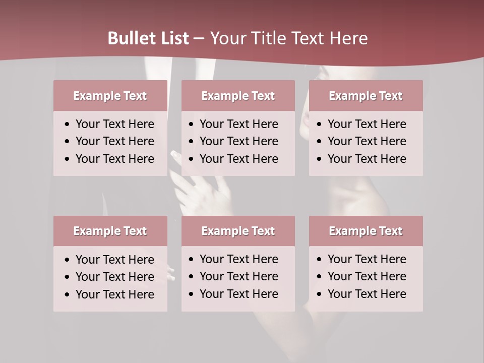 Two Couple Hugging PowerPoint Template