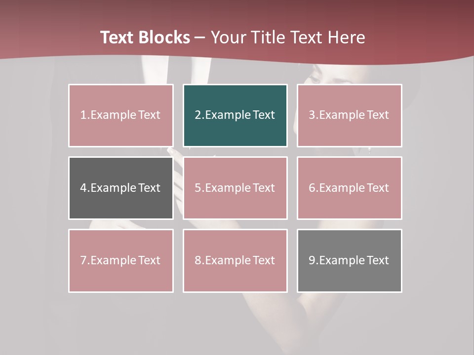 Two Couple Hugging PowerPoint Template