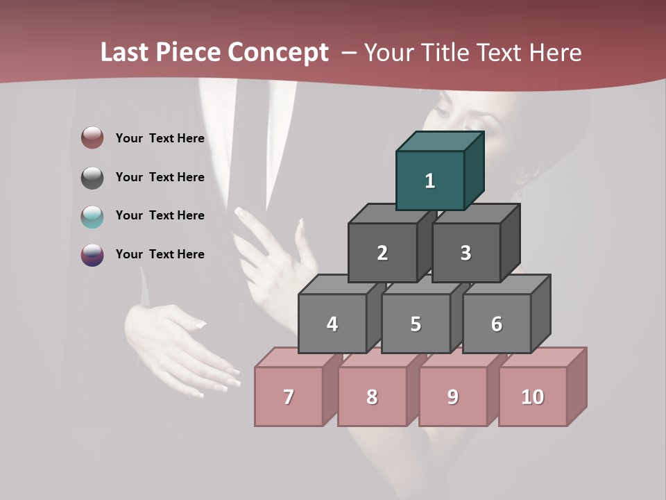 Two Couple Hugging PowerPoint Template