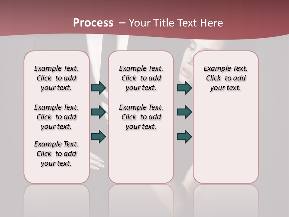 Two Couple Hugging PowerPoint Template
