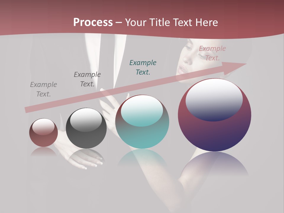 Two Couple Hugging PowerPoint Template