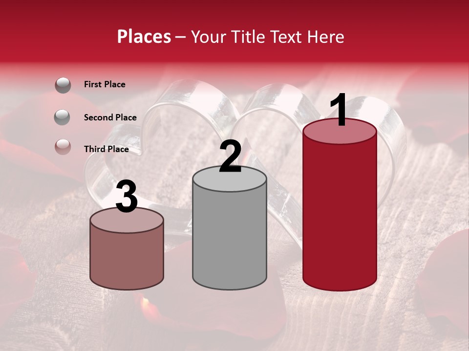 Petal Birthday Rose Petal PowerPoint Template