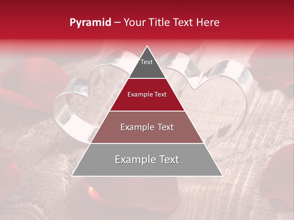 Petal Birthday Rose Petal PowerPoint Template