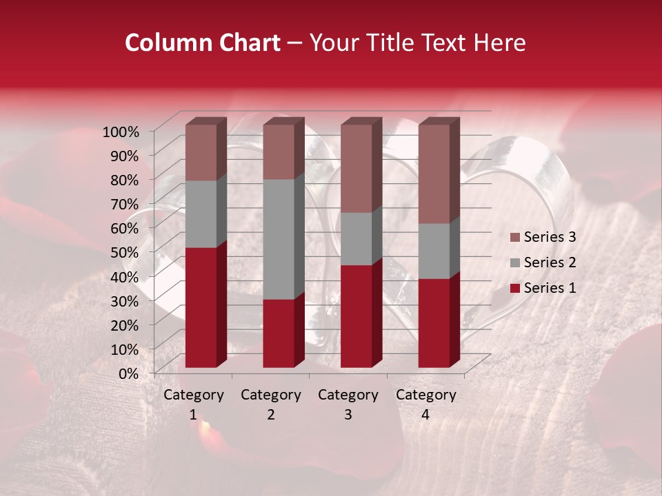 Petal Birthday Rose Petal PowerPoint Template