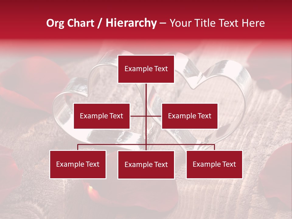 Petal Birthday Rose Petal PowerPoint Template