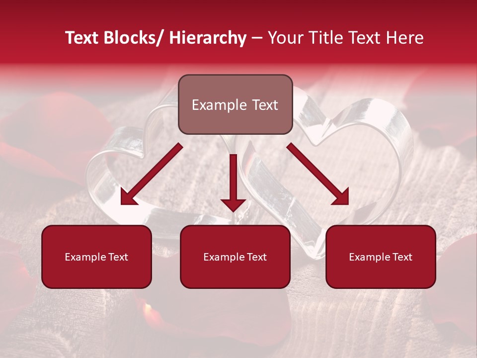 Petal Birthday Rose Petal PowerPoint Template