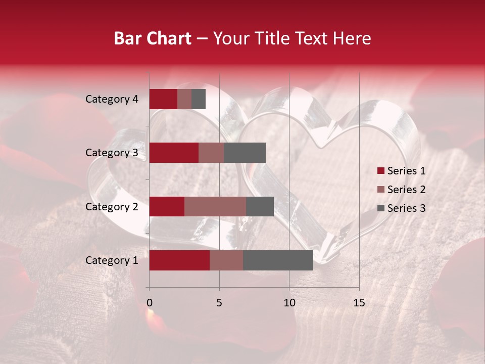 Petal Birthday Rose Petal PowerPoint Template