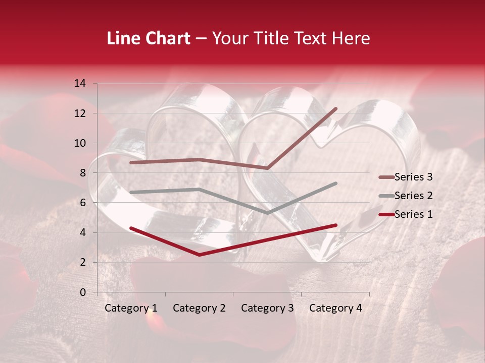 Petal Birthday Rose Petal PowerPoint Template