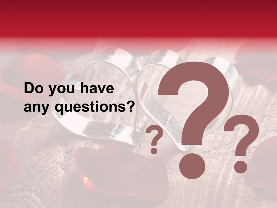 Petal Birthday Rose Petal PowerPoint Template