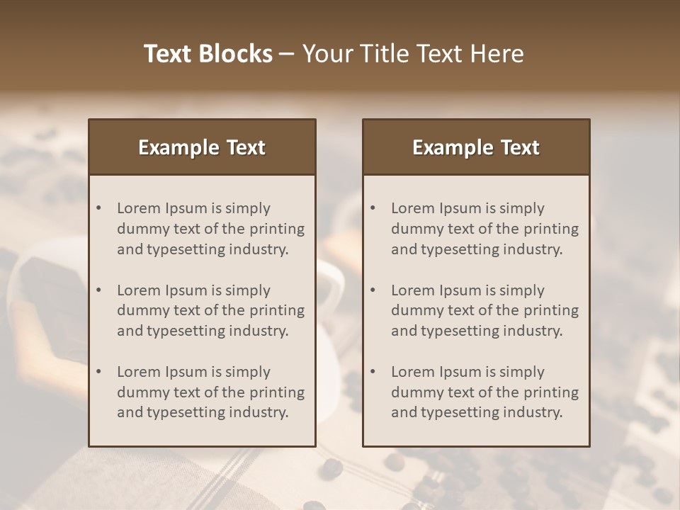Morning Freshness Flavour PowerPoint Template
