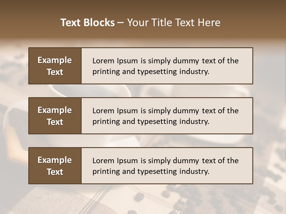 Morning Freshness Flavour PowerPoint Template