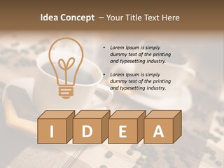 Morning Freshness Flavour PowerPoint Template