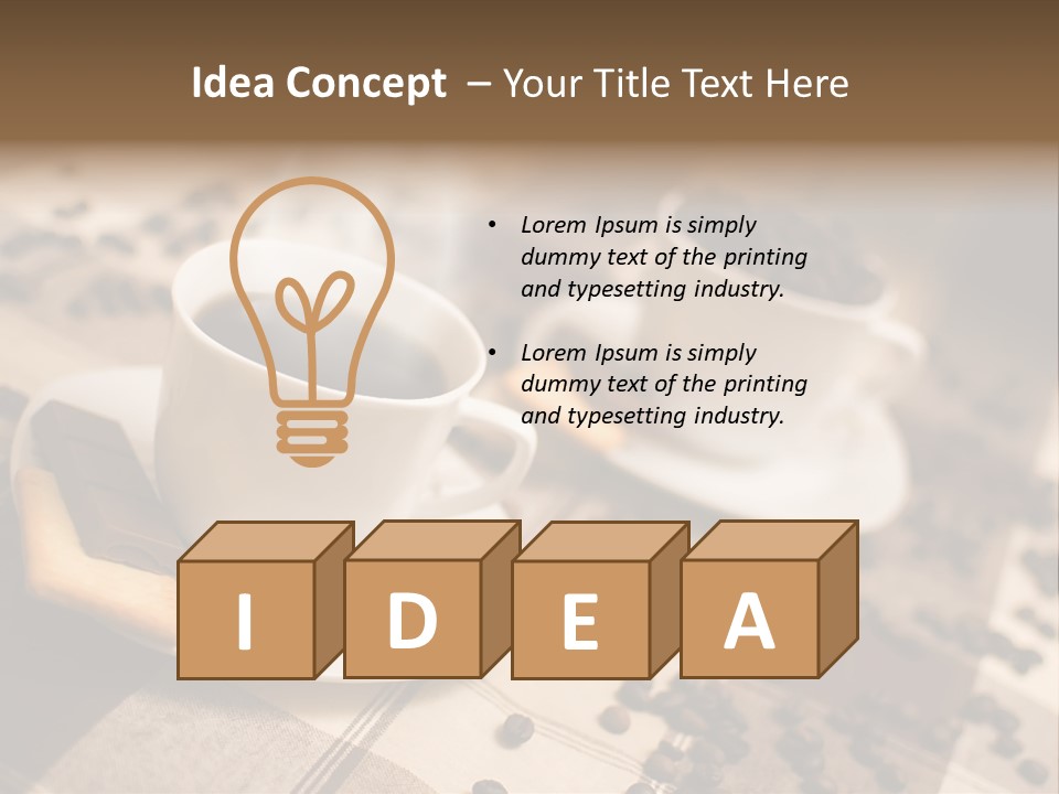 Morning Freshness Flavour PowerPoint Template