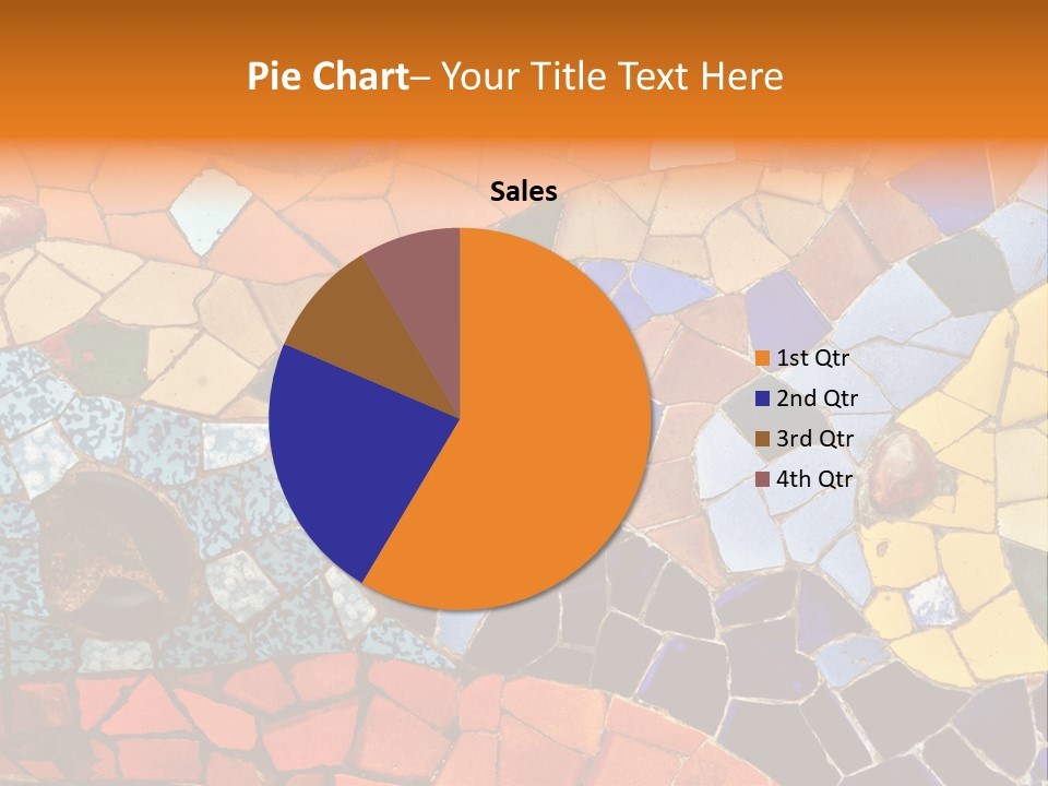 Design Ceramic Gaudi PowerPoint Template