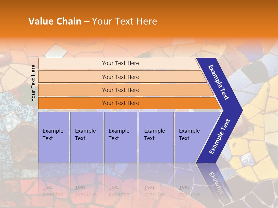 Design Ceramic Gaudi PowerPoint Template