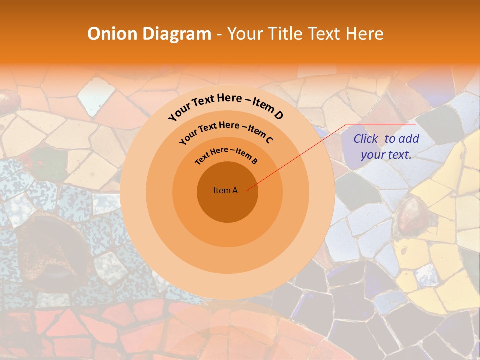 Design Ceramic Gaudi PowerPoint Template