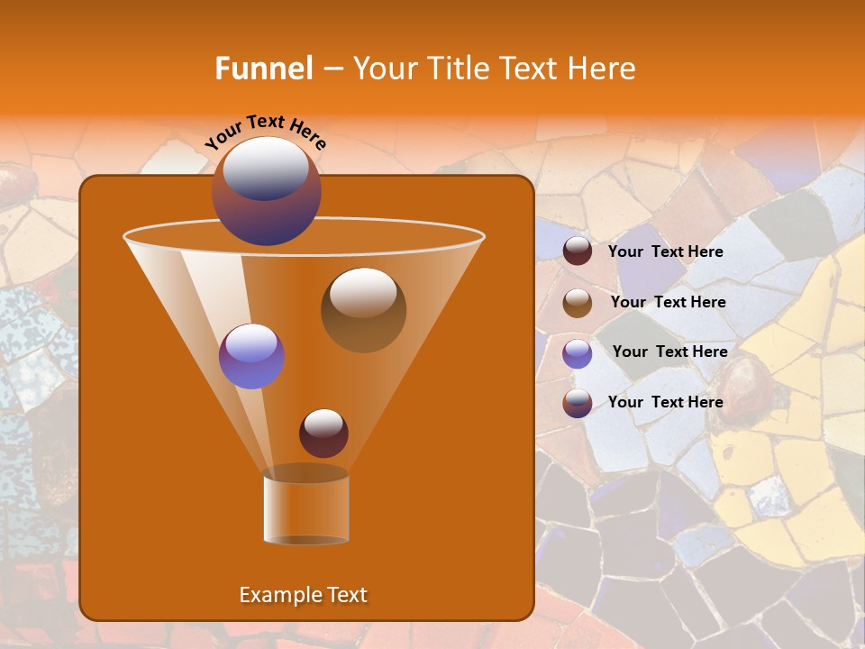 Design Ceramic Gaudi PowerPoint Template