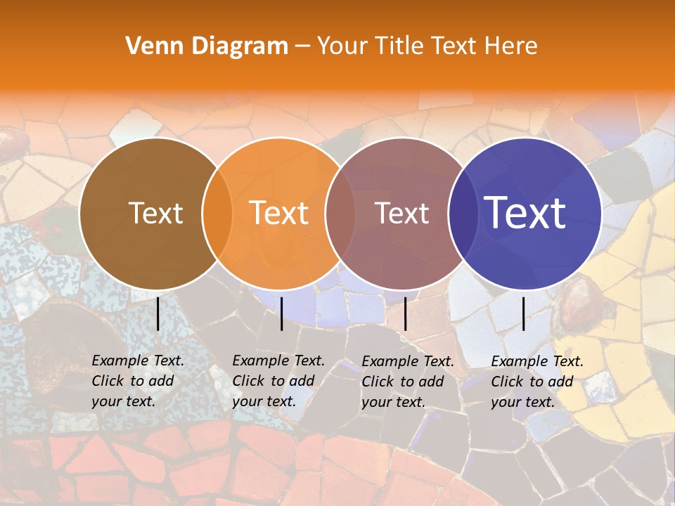 Design Ceramic Gaudi PowerPoint Template
