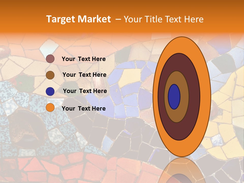 Design Ceramic Gaudi PowerPoint Template