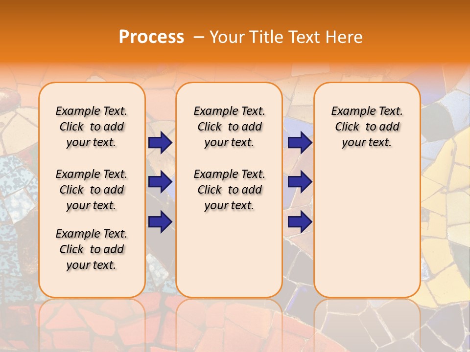 Design Ceramic Gaudi PowerPoint Template