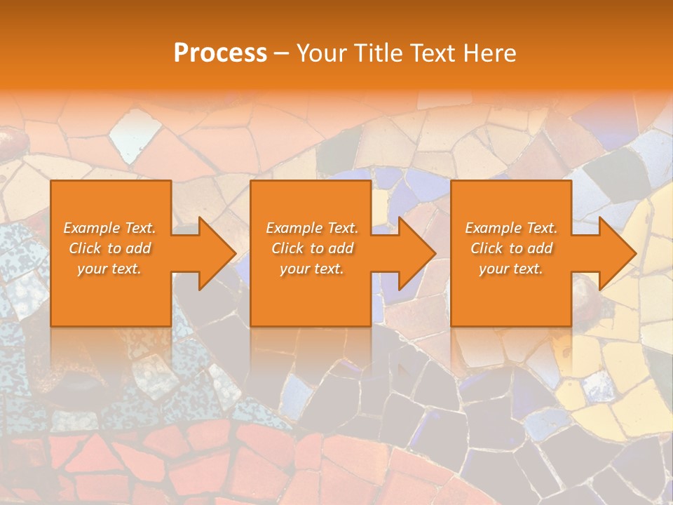 Design Ceramic Gaudi PowerPoint Template