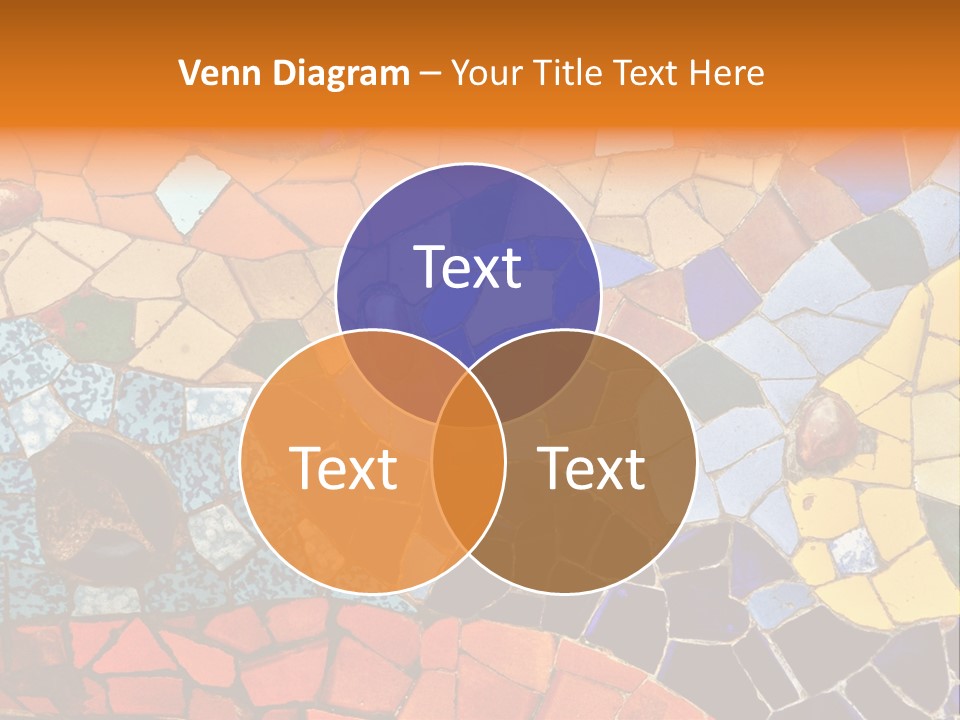 Design Ceramic Gaudi PowerPoint Template