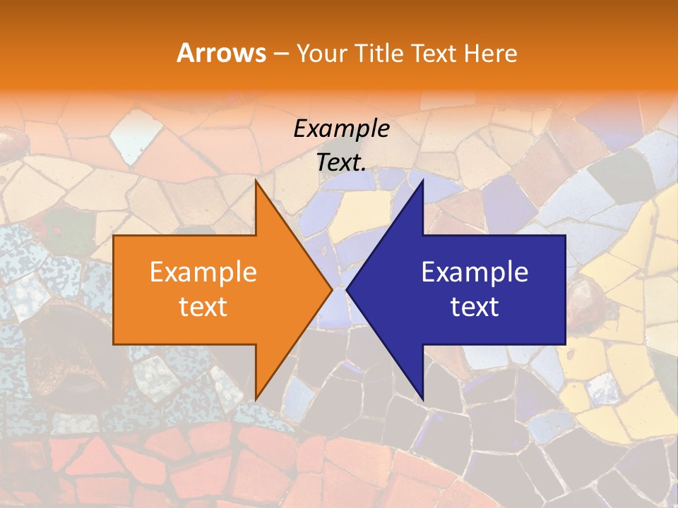 Design Ceramic Gaudi PowerPoint Template