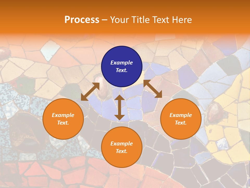 Design Ceramic Gaudi PowerPoint Template