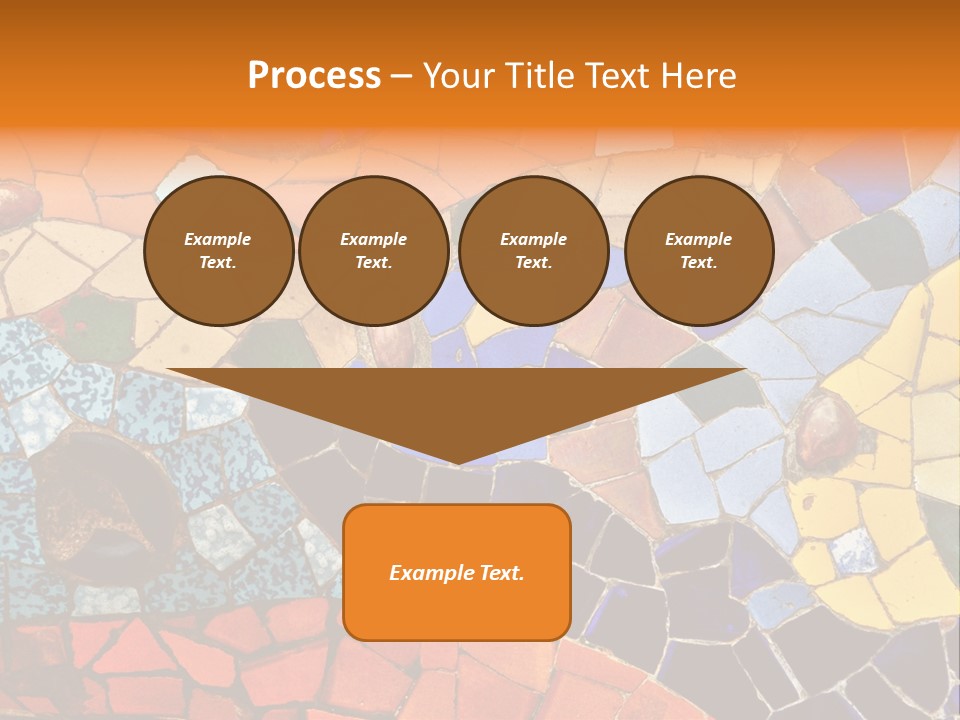 Design Ceramic Gaudi PowerPoint Template