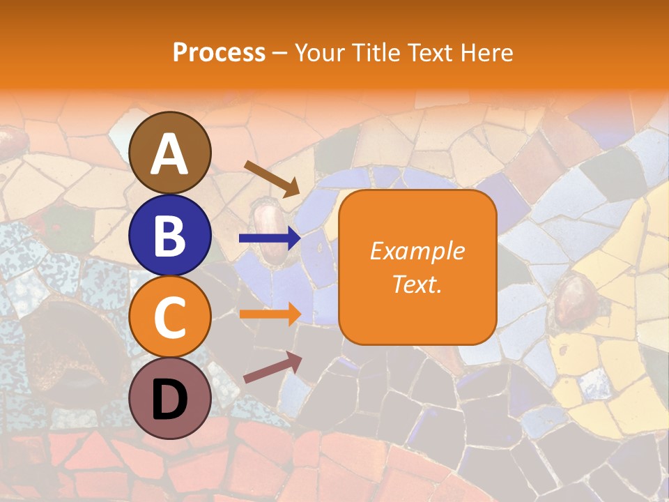 Design Ceramic Gaudi PowerPoint Template