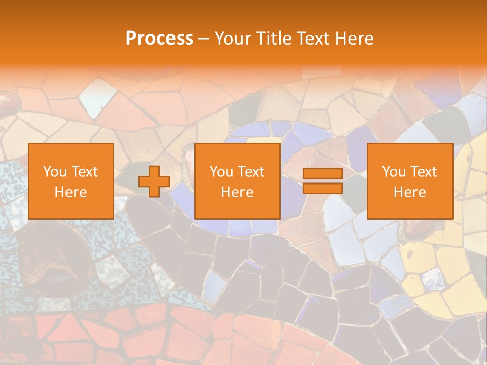 Design Ceramic Gaudi PowerPoint Template